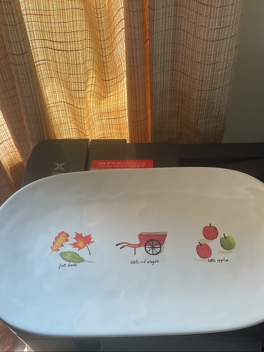 Rae Dunn fall platter